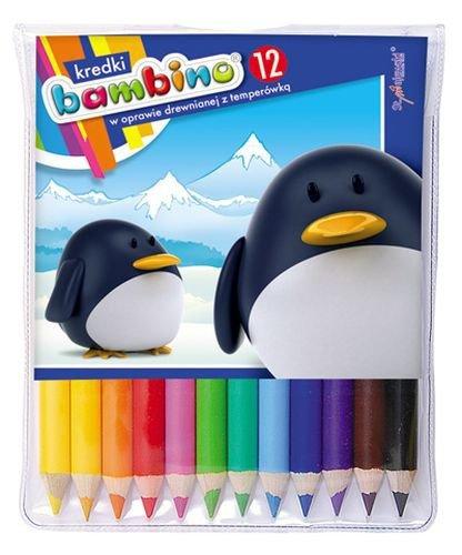 Kredki ołówkowe Bambino 12 kolorów 24621