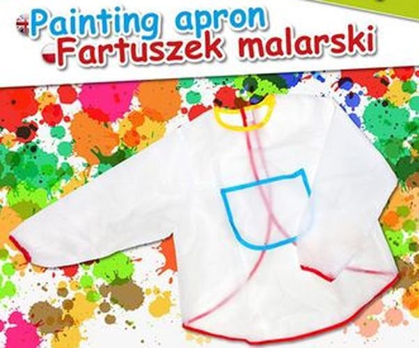 Fartuszek malarski gimboo transparentny