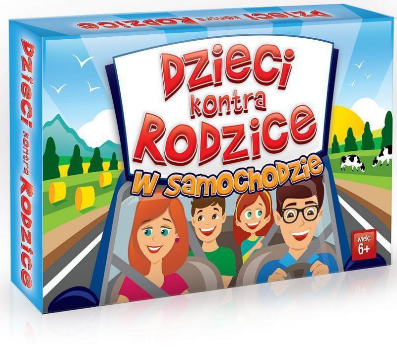 Gra W samochodzie dzieci kontra rodzice wyd. 2018