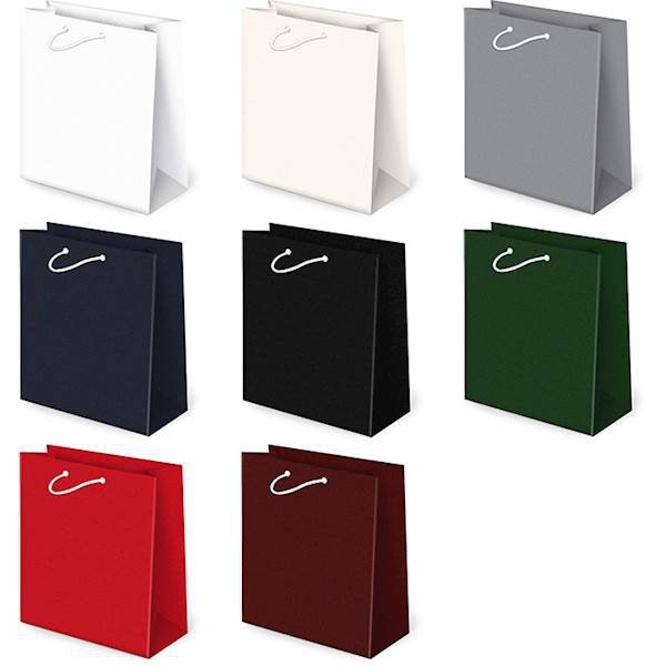 Torebki ozdobne t2 eko set 1 ciemne kolory 10 sztuk