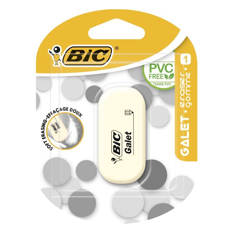 Gumka BIC Galet blister 1szt