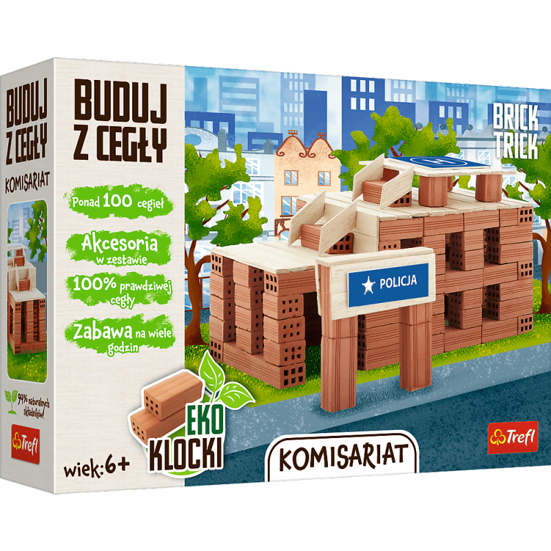 Brick Trick Buduj z cegły Komisariat M EKO 61543