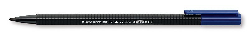 Flamaster Triplus 1 mm 1 szt. czarny Staedtler