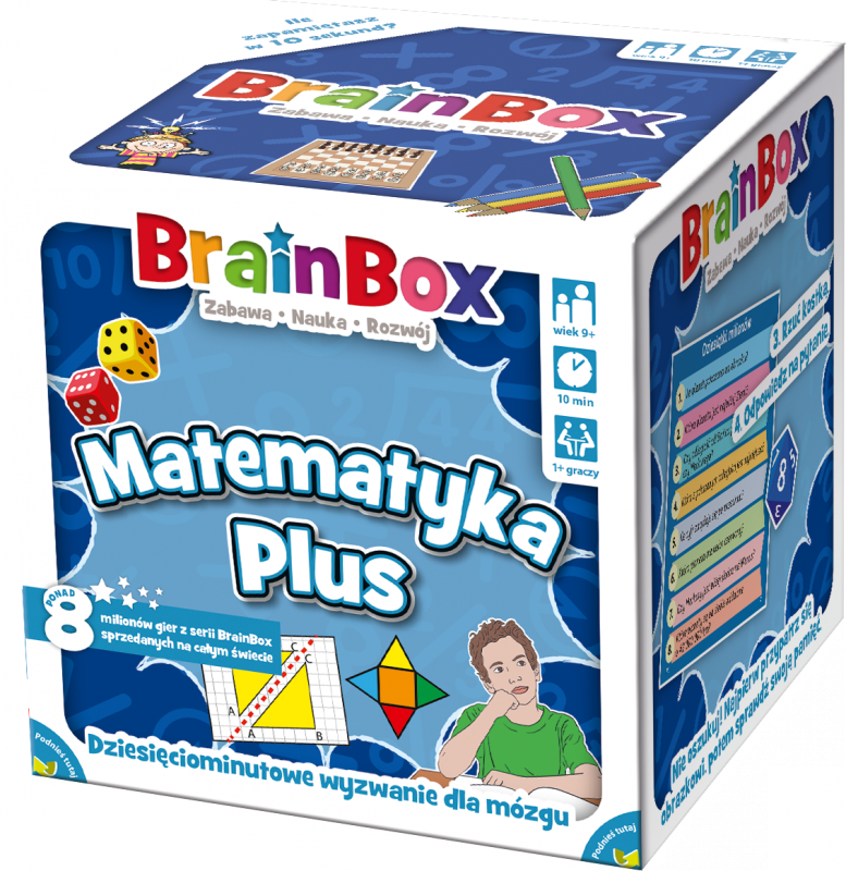 Gra BrainBox Matematyka Plus druga edycja