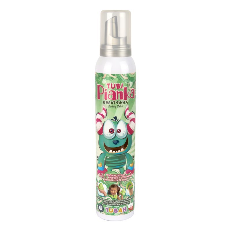 Tubi pianka do kąpieli zielony edek 200ml