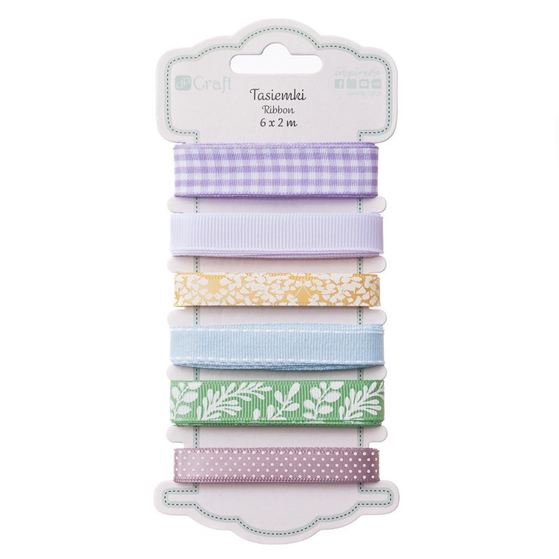 Tasiemki lilac 6 x 2m