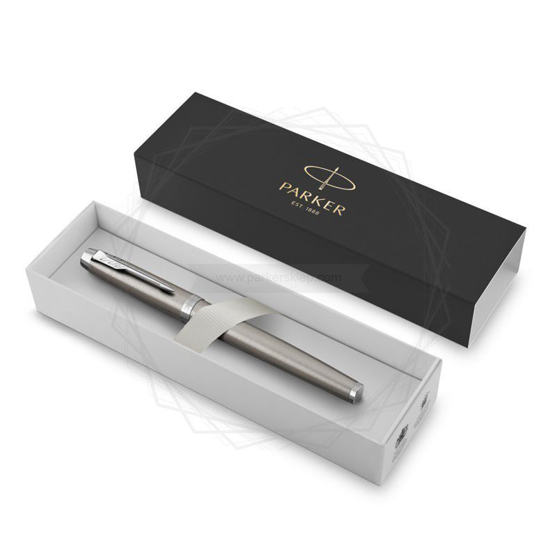 Pióro wieczne Parker Im Essential Stainless Steel CT (F) niebieski 2143635