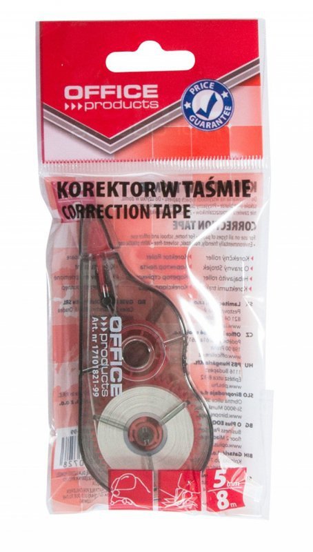 Korektor w taśmie myszka 5mmx8m