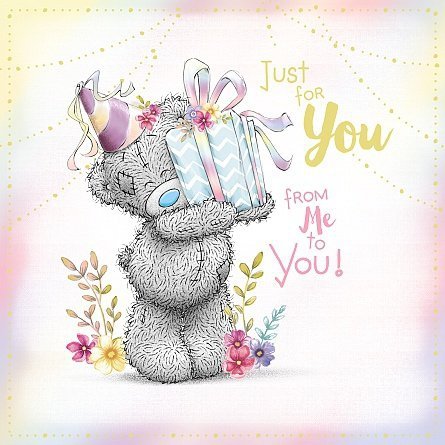 Kartka urodzinowa Just for you 152x152