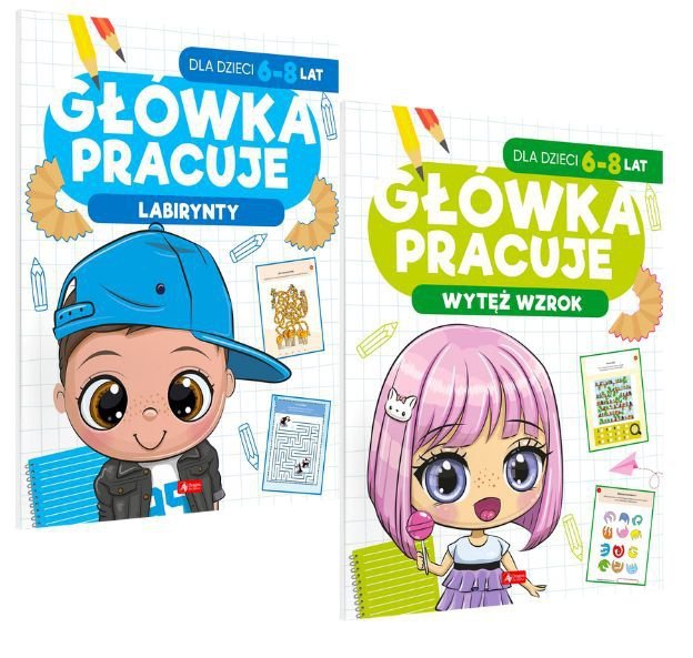 Pakiet Główka pracuje. Labirynty / Wytęż wzrok