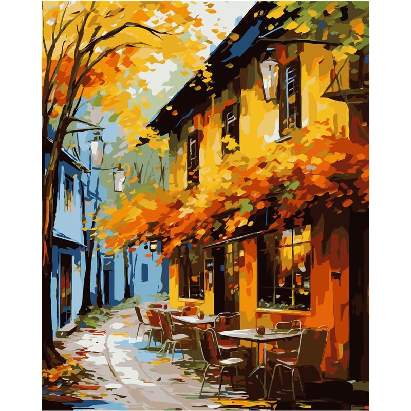 Malowanie po numerach Jesień 40x50 cm