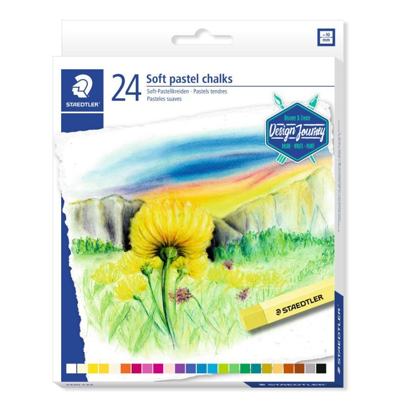 Suche pastele Karat 24 kolory Staedtler