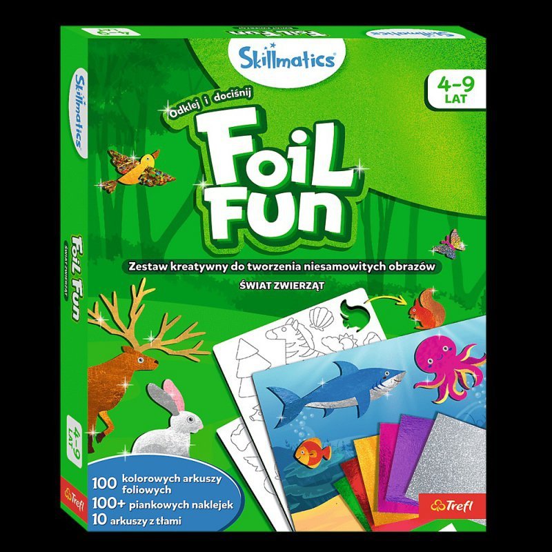 Skillmatics zestaw kreatywny  Foil Fun Świat Zwierząt