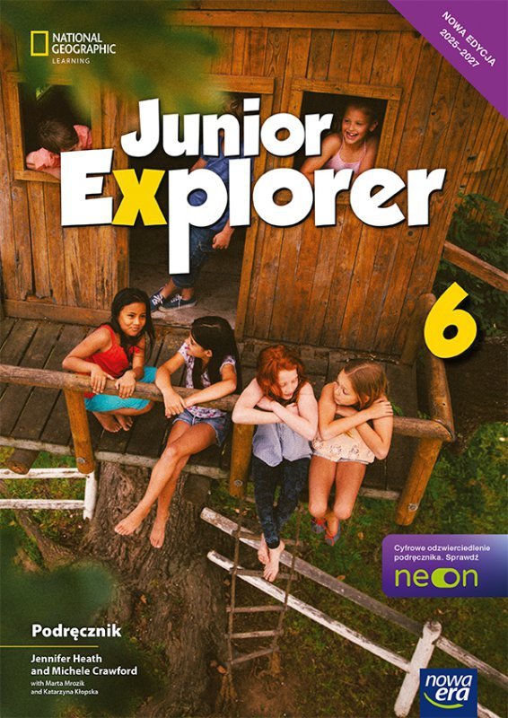Język angielski Junior Explorer podręcznik dla klasy 6 szkoły podstawowej EDYCJA 2025-2027