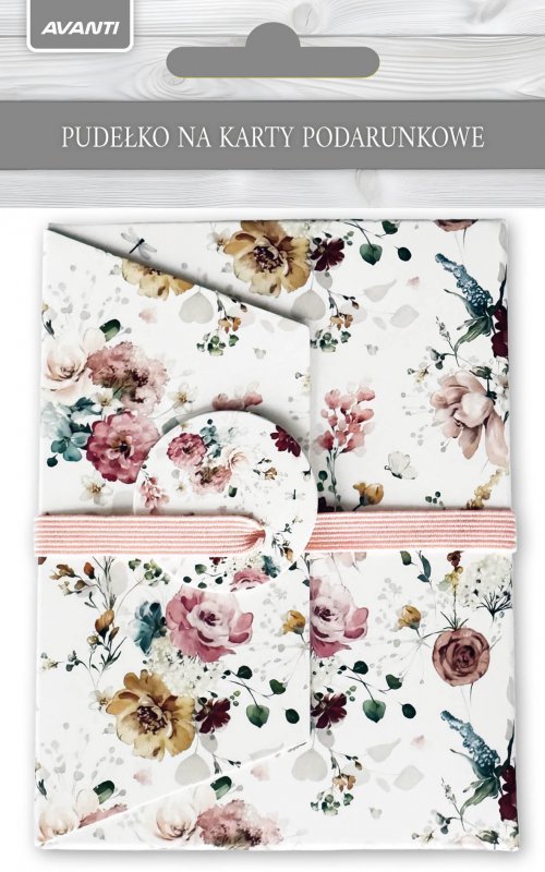 Pudełko na kartę podarunkową pieniądze V-2