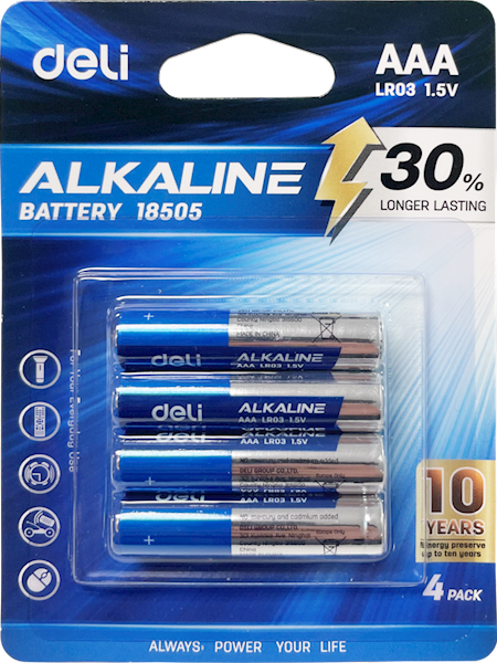 Bateria alkaliczna LR03 AAA 4 szt.