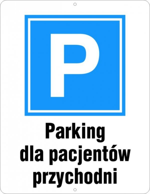 Parking dla pacjentów przychodni