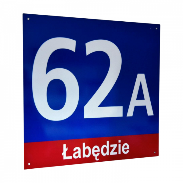 tablica adresowa na dom
