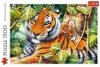 Puzzle 1500 elementów Dwa tygrysy