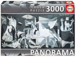 Puzzle 3000 elementów Guernica, Pablo Picasso panorama