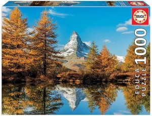 Puzzle 1000 elementów Góra Matterhorn jesienią