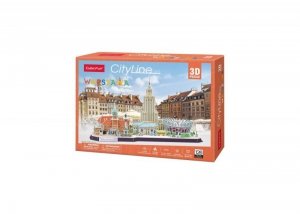 Puzzle 3D Cityline Warszawa