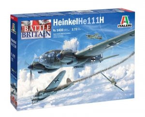 Model plastikowy Heinkel He 111H Battle of Britain 80th