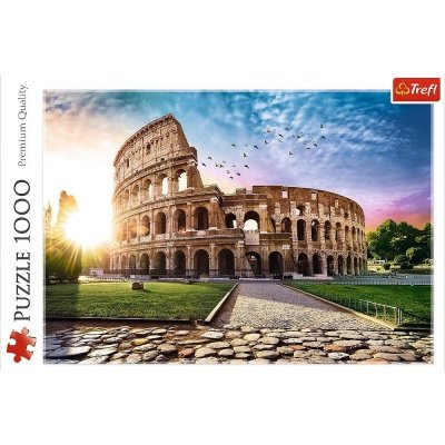 Puzzle 1000 elementów Koloseum w promieniach słońca