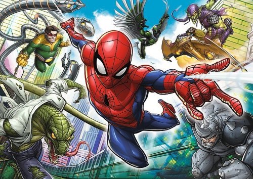 Puzzle 200 elementów Spiderman Urodzony bohater