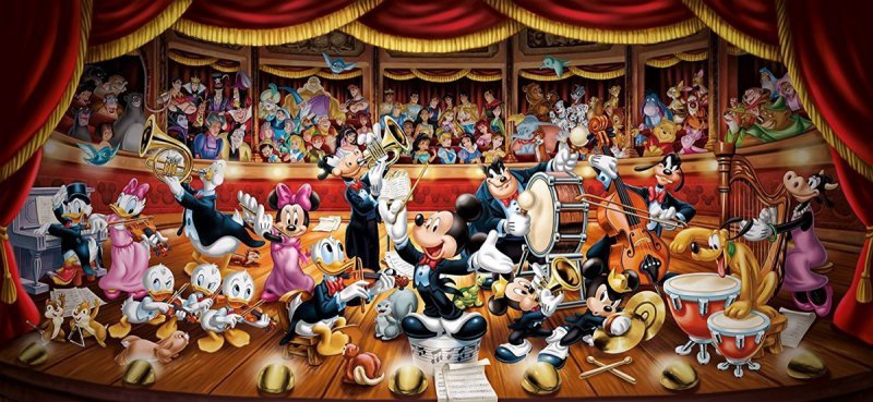 13200 Elementów Disney Orkiestra