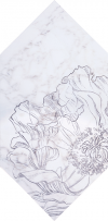 Tubądzin Rochelle fleur form dekor 22,5x14,8