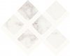 Opoczno Glazura Silver Wish White Mosaic Satin 29,7x37,2