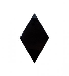 Equipe Rhombus Wall Black 15,2x26,3