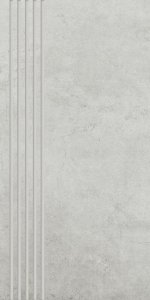 Paradyż Scratch Bianco Stopnica Półpoler 29,8x59,8