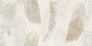 Domino Blanca leaves SAT 59,8x119,8