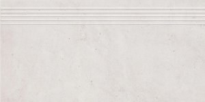 Ceramika Gres Croft Jasny szary Stopnica 29,7x59,7