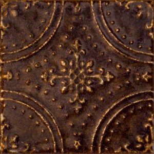 Ceramika Tubądzin Tinta Brown Dekor 14,8x14,8