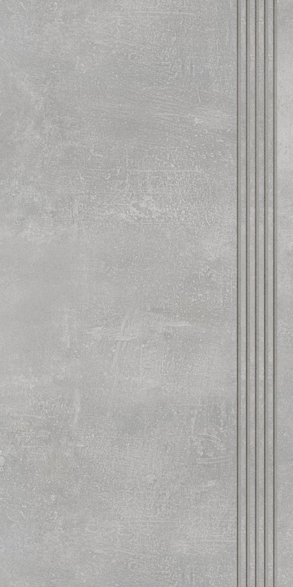 Stargres Stark Pure Grey Stopnica 30x60