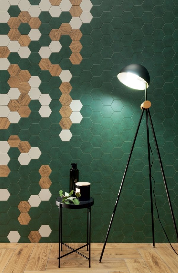 Domino Burano Wood Hex 11x12,5