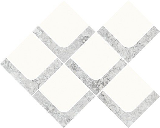 Opoczno Tilian Grys Mosaic Satin 29,7x37,2