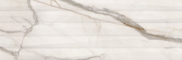 Opoczno Cosima White Structure Satin 39,8x119,8