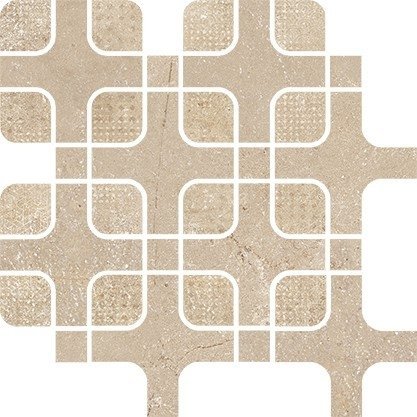Opoczno Glazura Sensuella Beige Mosaic Satin 29,4x29,4