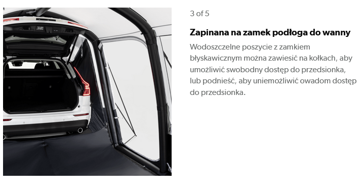 Dometic Auto Air Redux przedsionek na tylną klapę