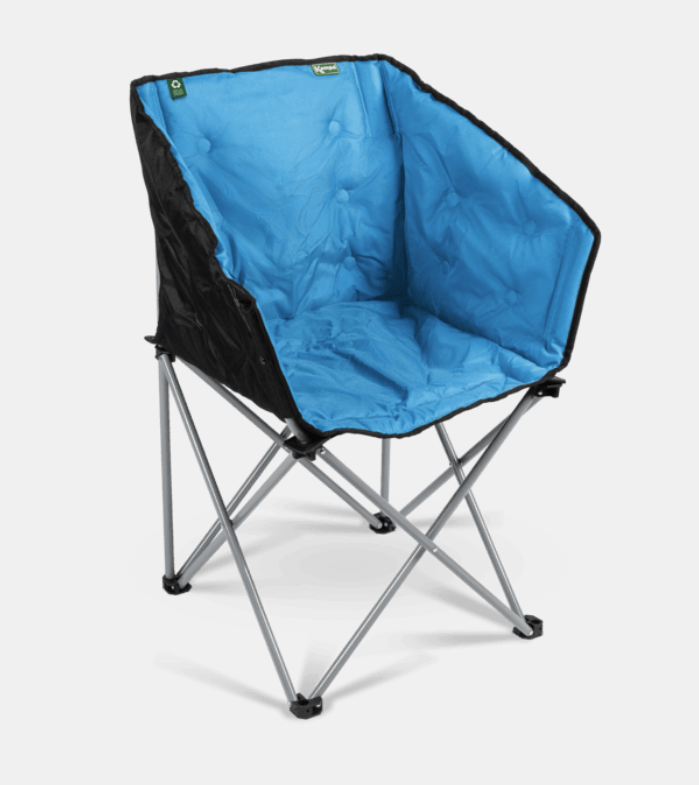 Kampa Tub Chair Eco Folding eco camping tub chair, Kampa Blue