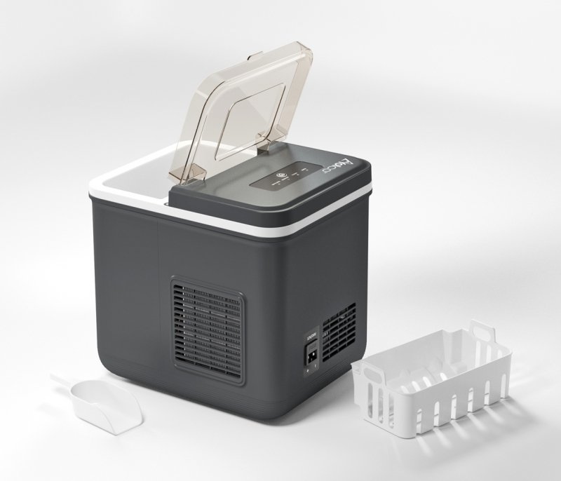 Kostkarka do lodu Yolco Space Grey