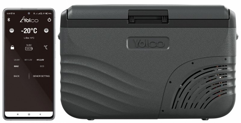 lodówka kompresorowa Yolco nx50 kampervan przyczepa volkswagen california mercedes marco pololodówka kompresorowa Yolco nx50 kampervan przyczepa volkswagen california mercedes marco polo