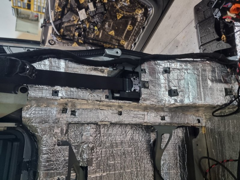 Wygłuszenie kabina campervana wersja optymalna StP Aero Gold 2,3 mm