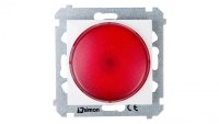 Simon 54 Sygnalizator świetlny LED czerwone światło biały DSS2.01/11