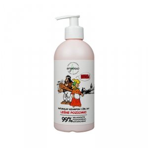 4organic Kajko i Kokosz naturalny szampon i żel do mycia dla dzieci 2w1 Leśne Poziomki 350ml