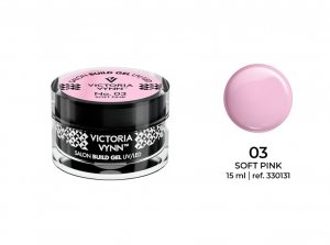 BUILD GEL -  Żel budujący 15ml No.003 Soft Pink
